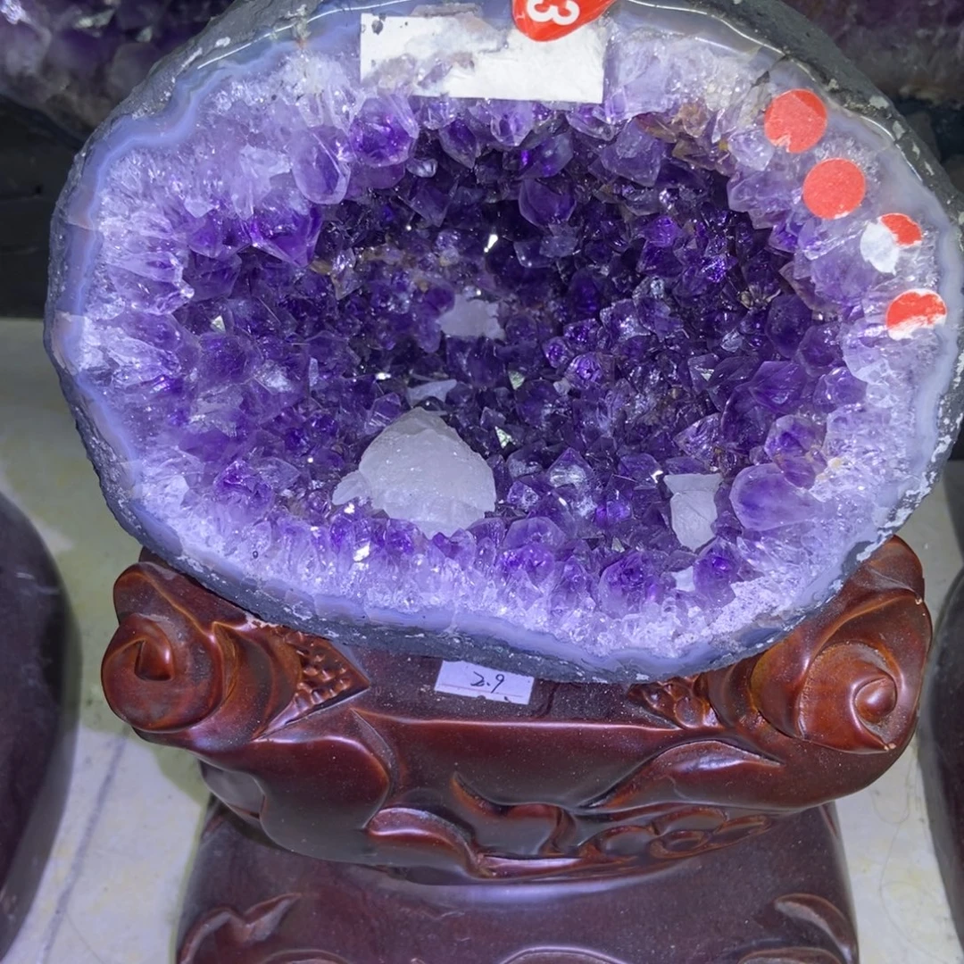 紫晶未镶嵌大型摆件（非配饰）