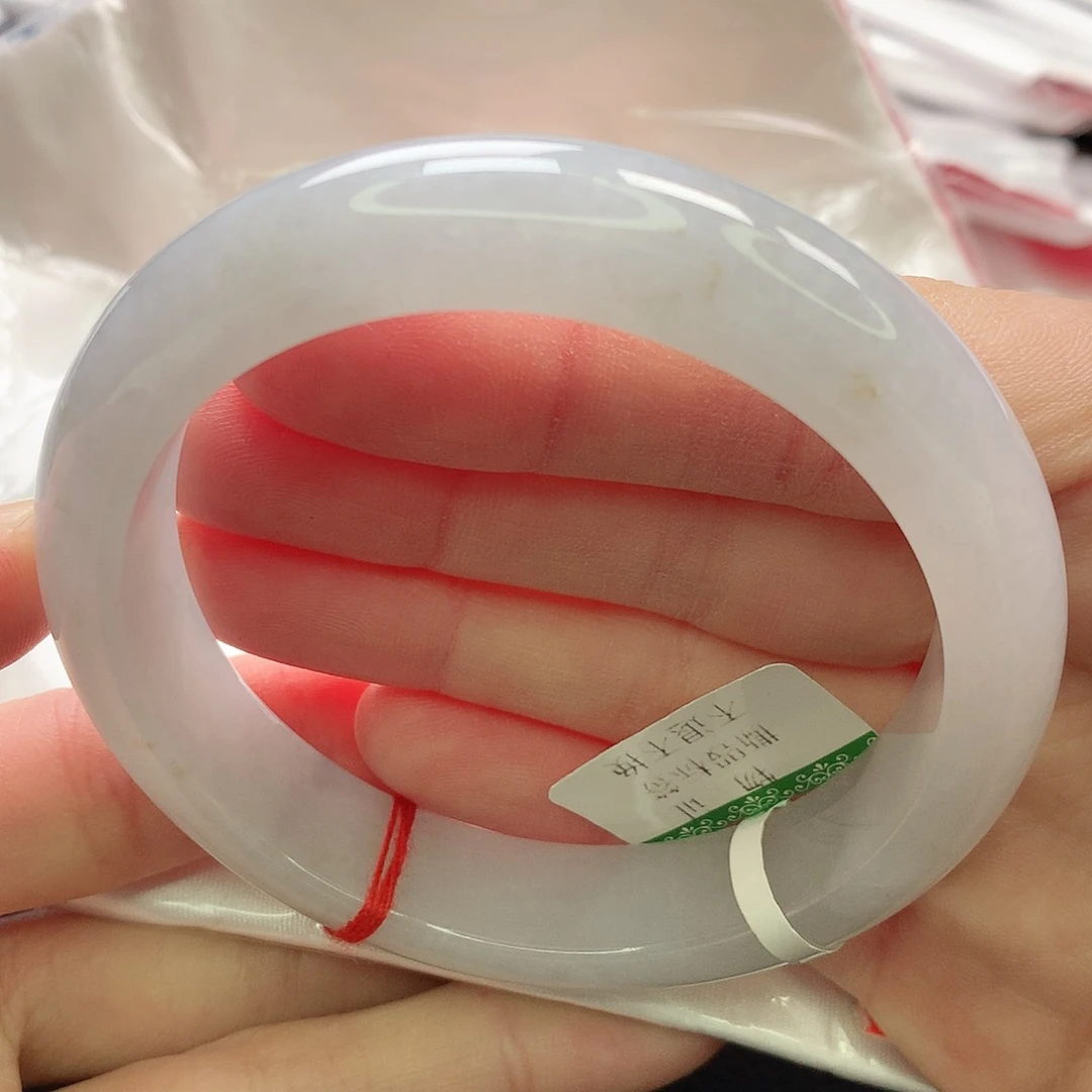 翡翠未镶嵌手镯缅甸5758