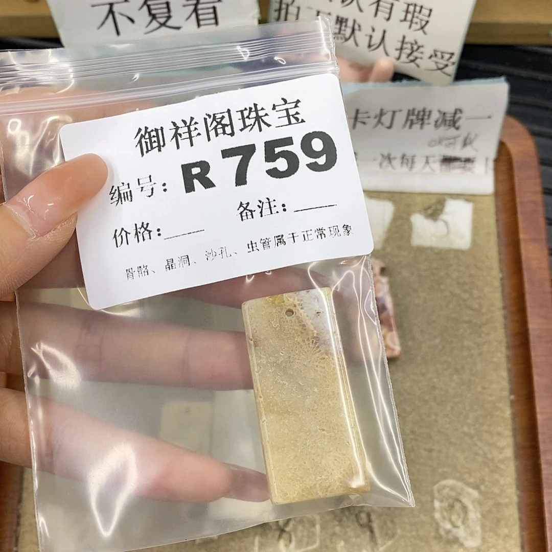 硅化珊瑚（珊瑚玉）未镶嵌颈饰千**.