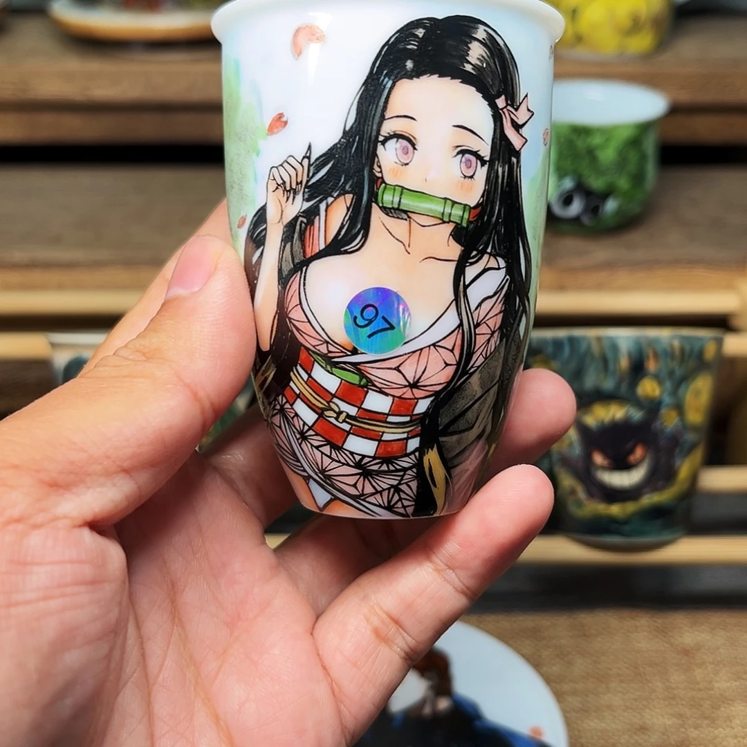 景德镇陶瓷手绘主人杯