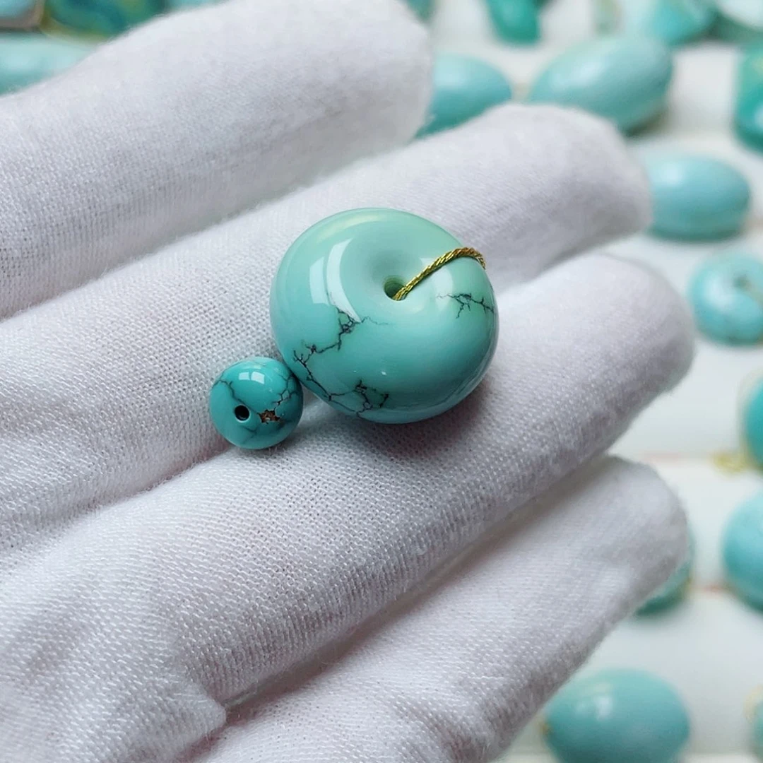 绿松石未镶嵌配饰可*琦