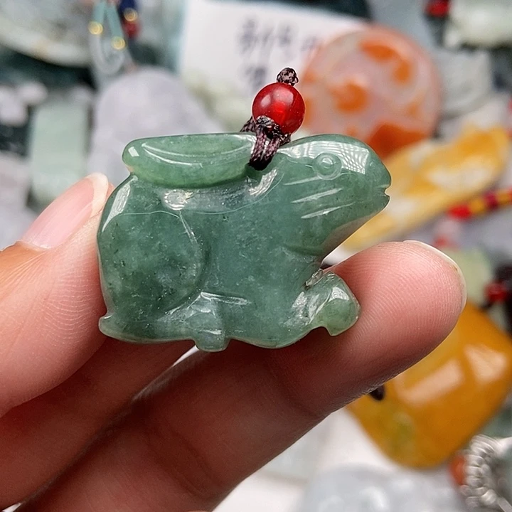 未镶嵌挂件翡翠翡翠