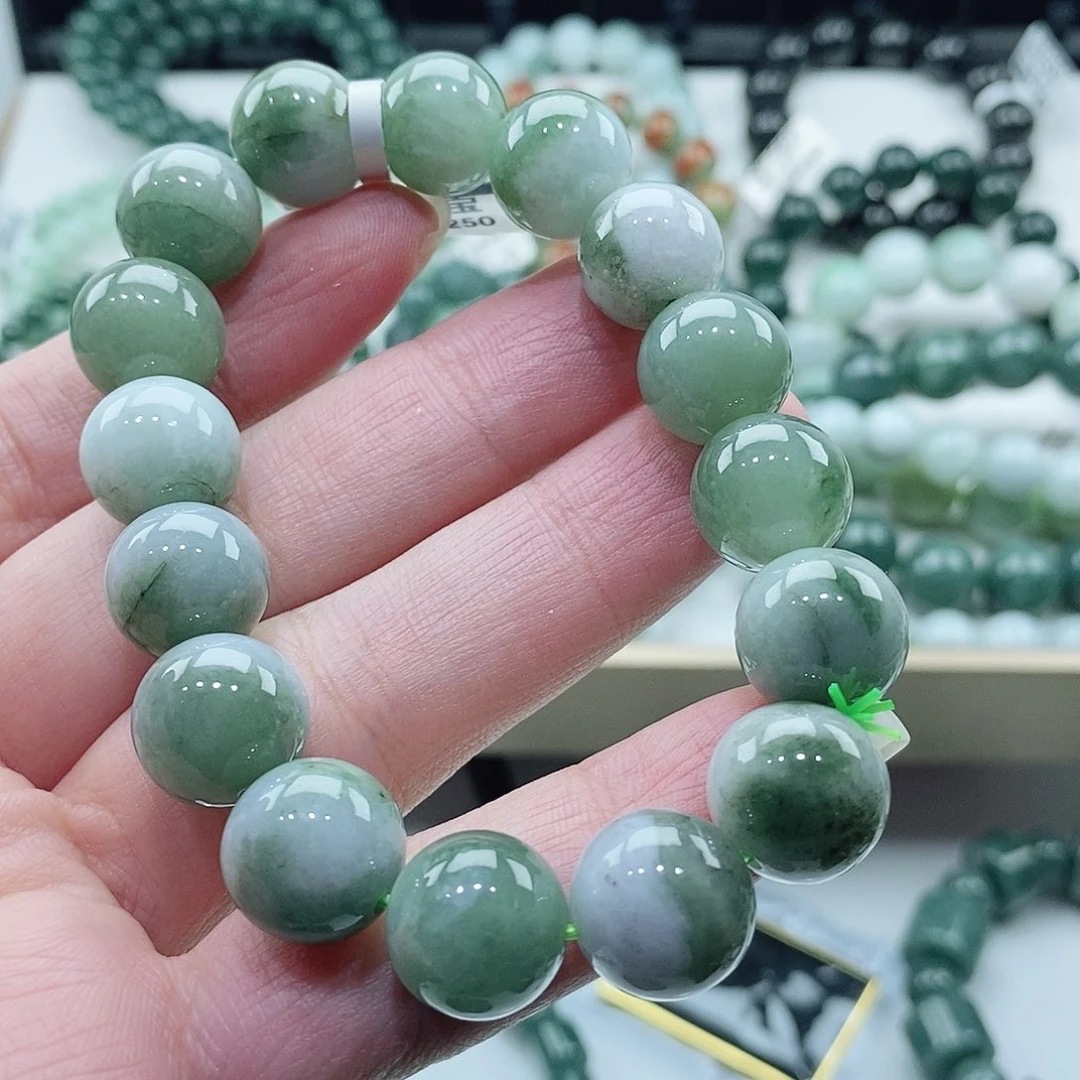 翡翠未镶嵌毛衣链