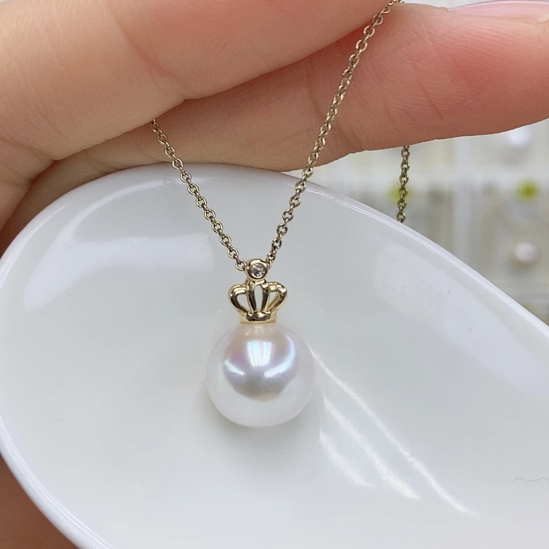 合金淡水珍珠颈饰