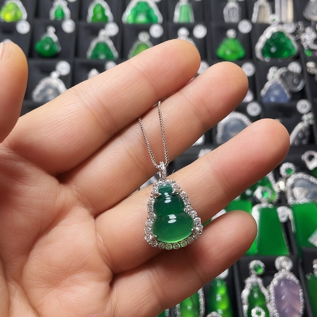 玛瑙/玉髓合金颈饰