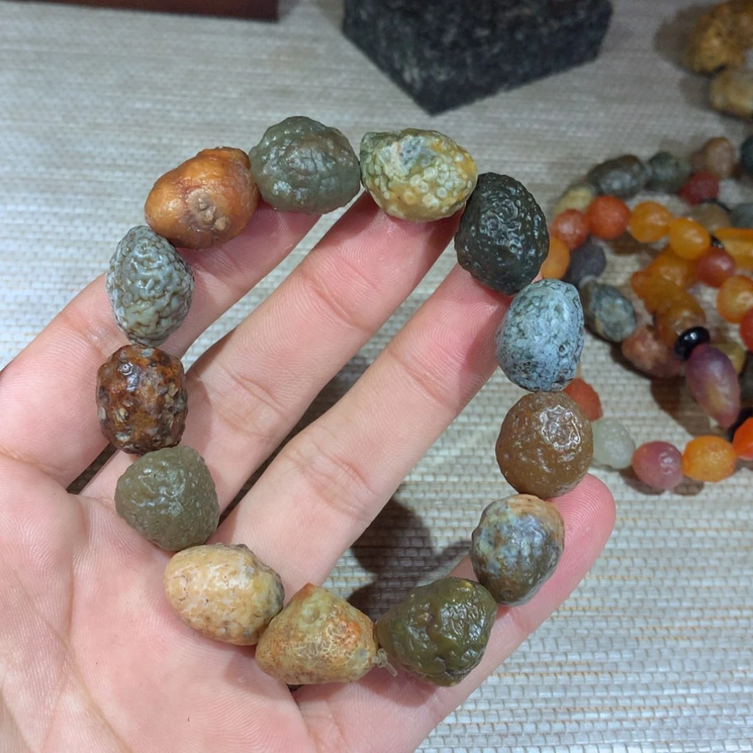 玛瑙/玉髓未镶嵌阿拉善戈壁玛瑙