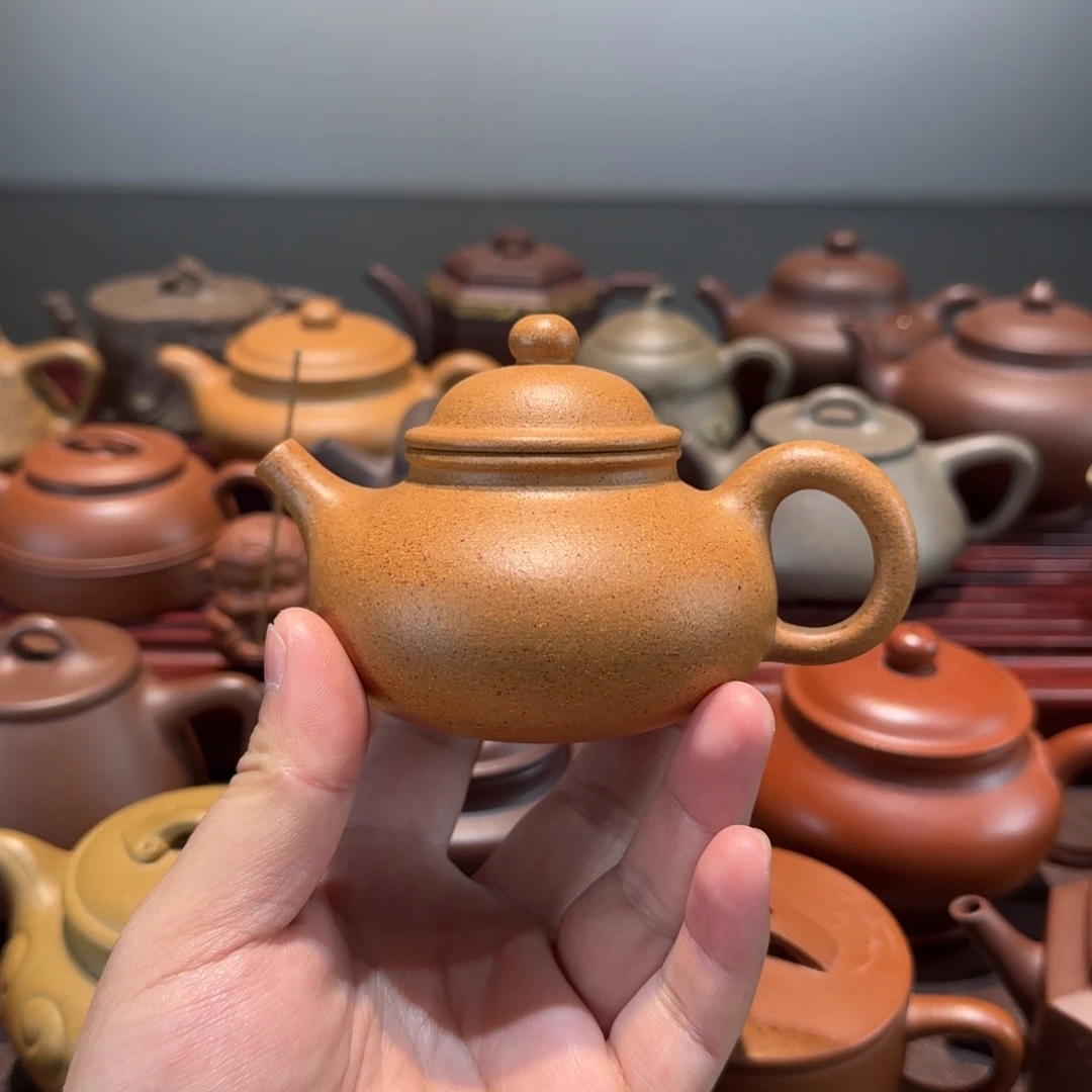 紫砂茶壶熙*哥原矿黄金段