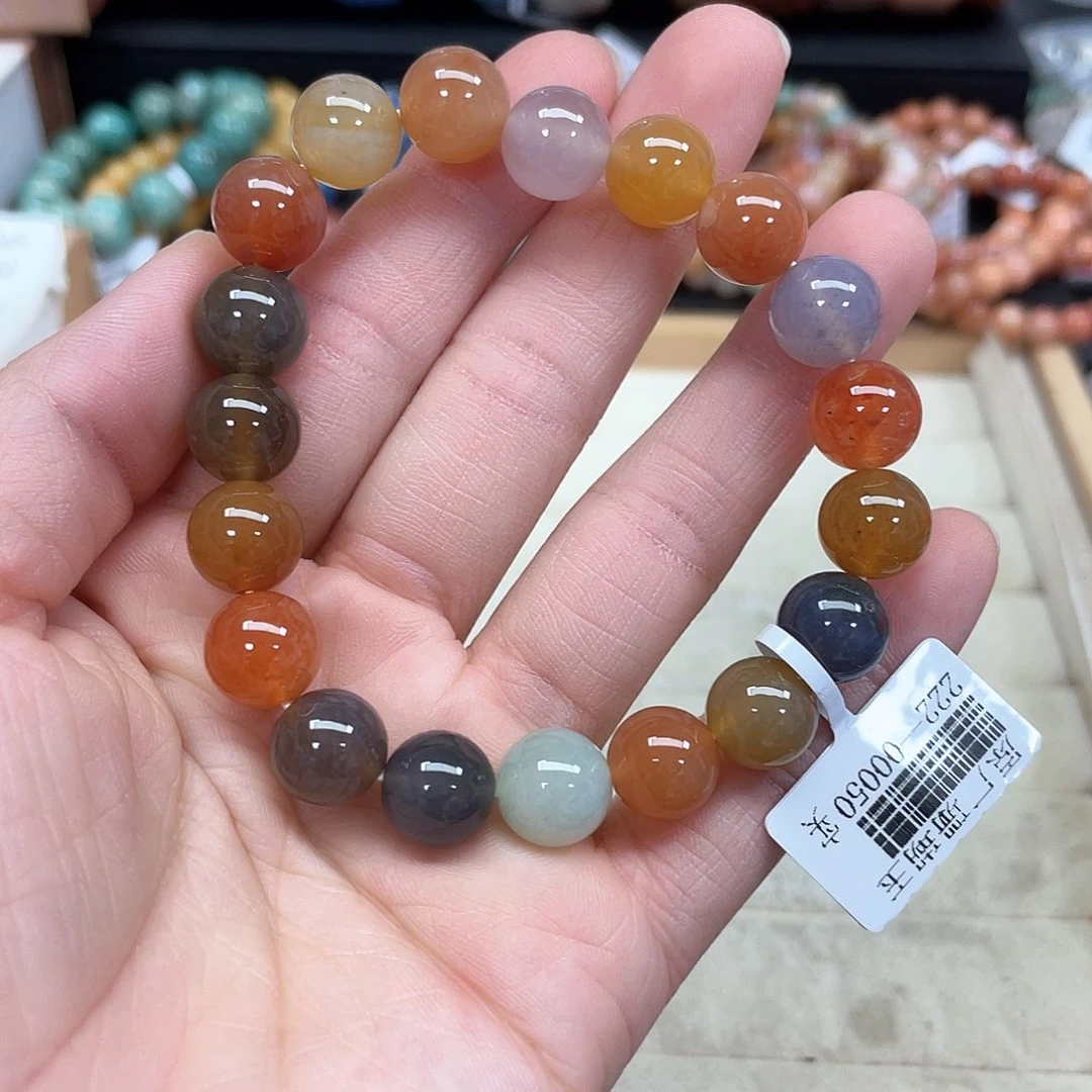 硅化珊瑚（珊瑚玉）手串未镶嵌496