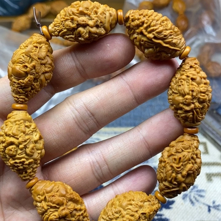 橄榄核手串/手链橄榄核雕工艺手串