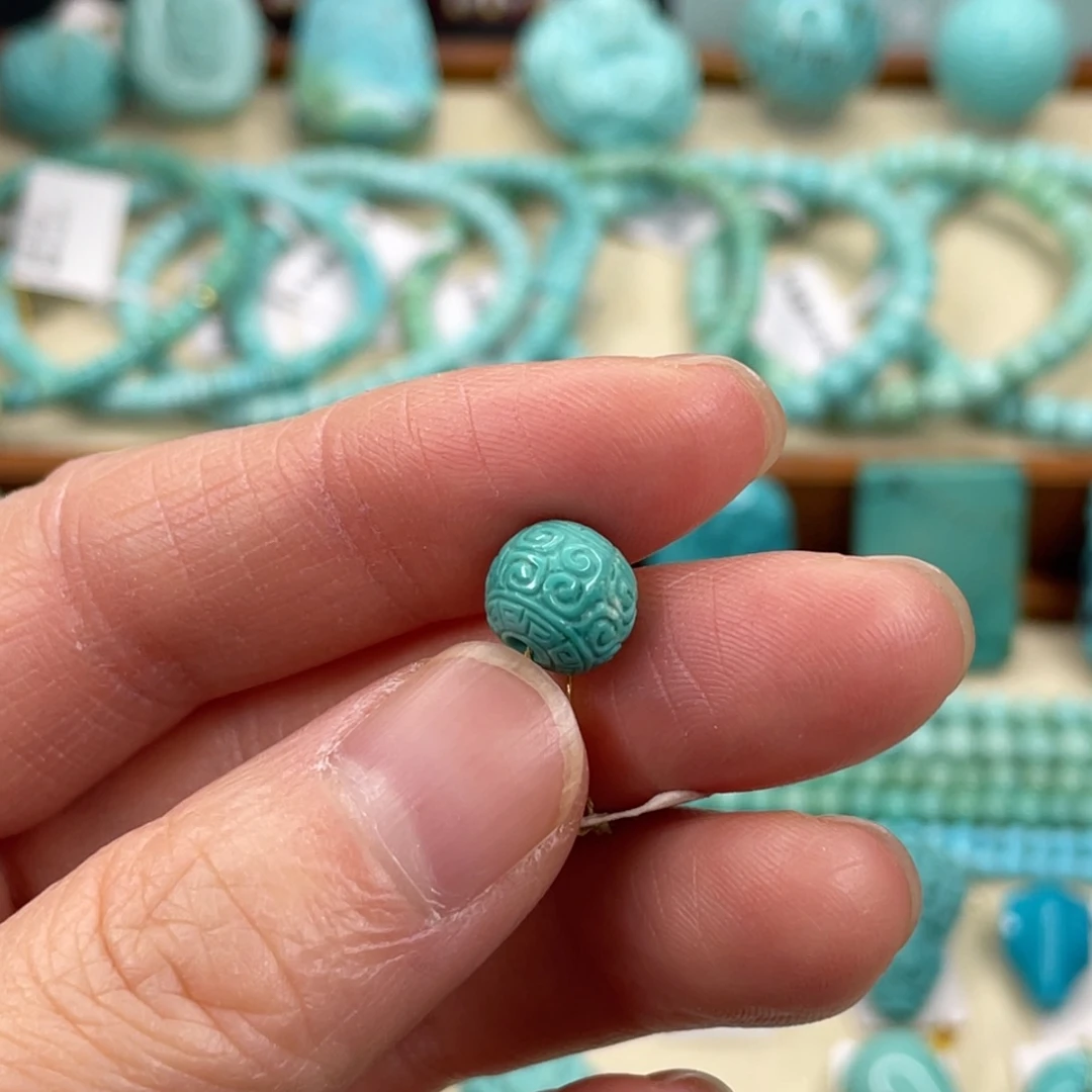 绿松石未镶嵌配饰