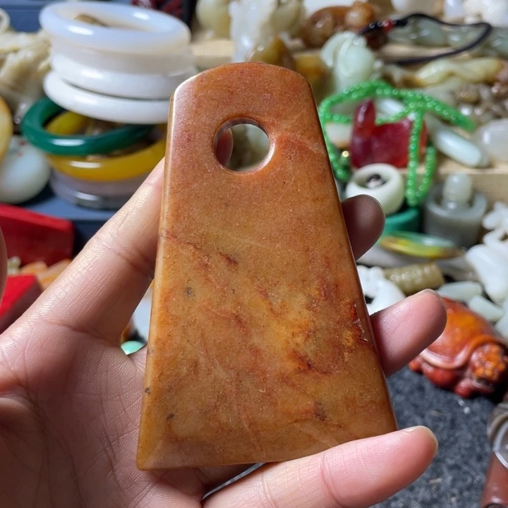 和田玉未镶嵌吊坠(不含链)