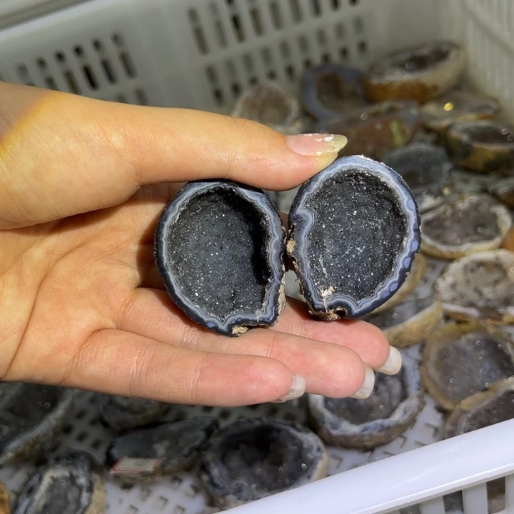 水晶发饰未镶嵌黑软啵啵