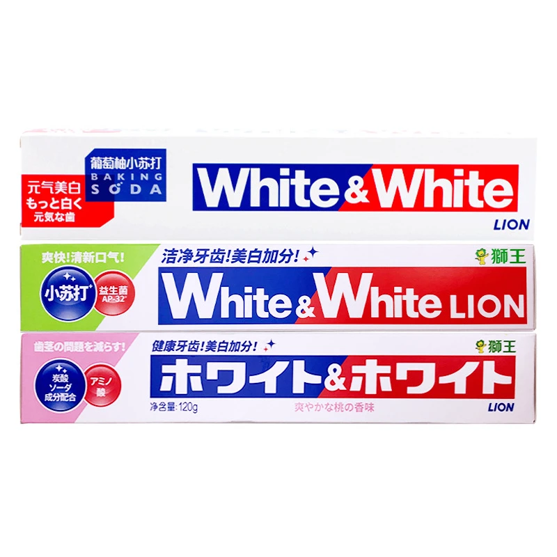 狮王小苏打牙膏大白葡萄柚牙膏清新小苏打牙膏去渍清新去口臭