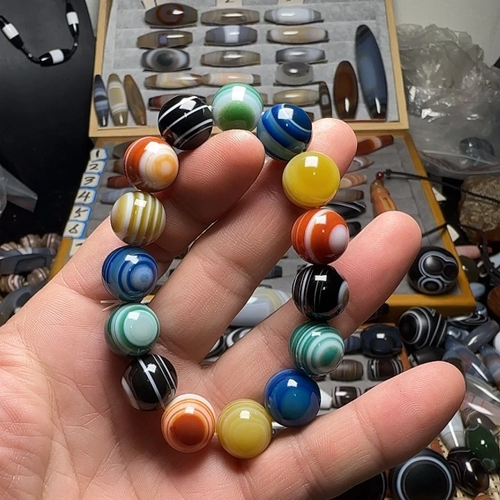 玛瑙/玉髓未镶嵌手串