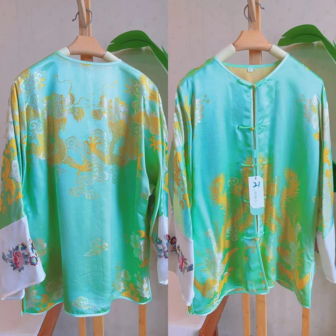 袖口刺绣老料外套 (每件都会有不同程度的勾丝或者黑点）