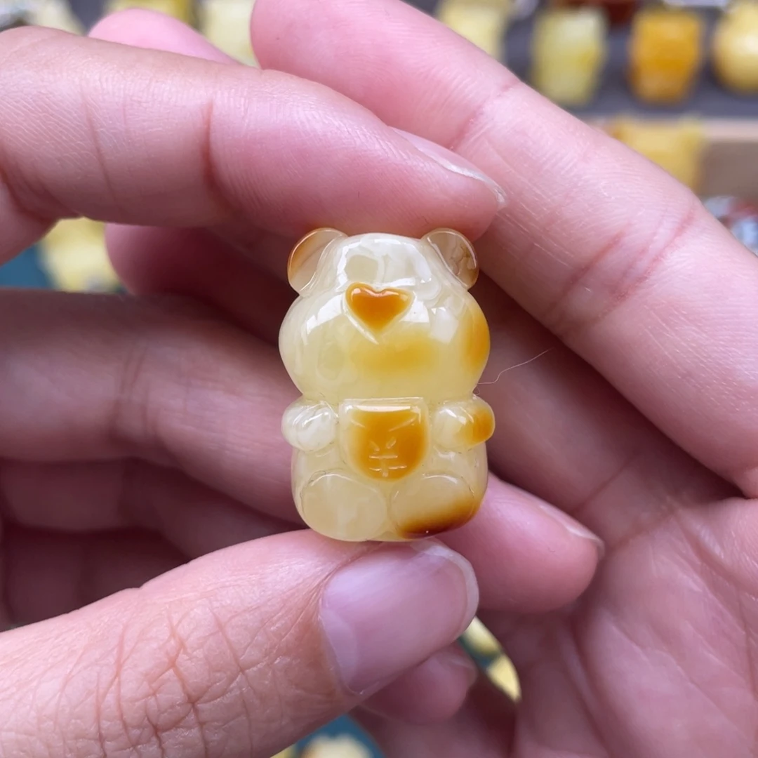 裸石琥珀未镶嵌蜜蜡