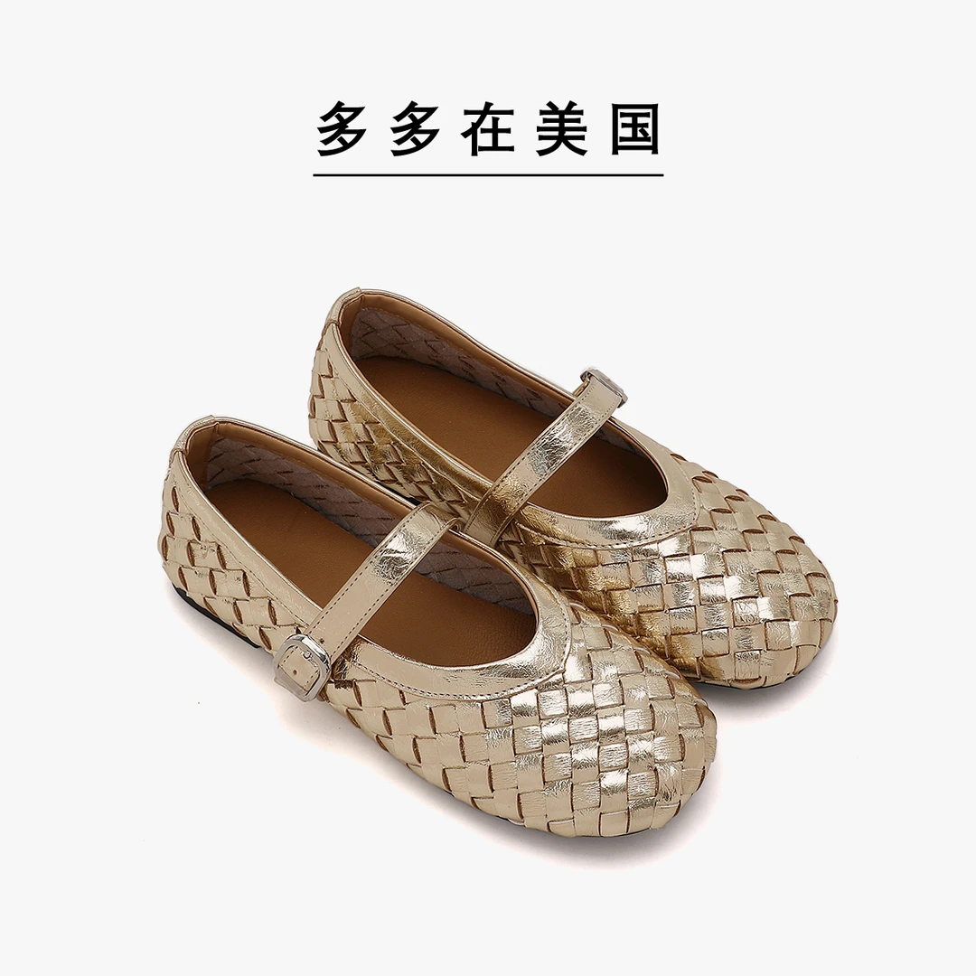 【多多在美国】9617-9夏季平底舒适透气小单鞋一脚蹬百搭女鞋