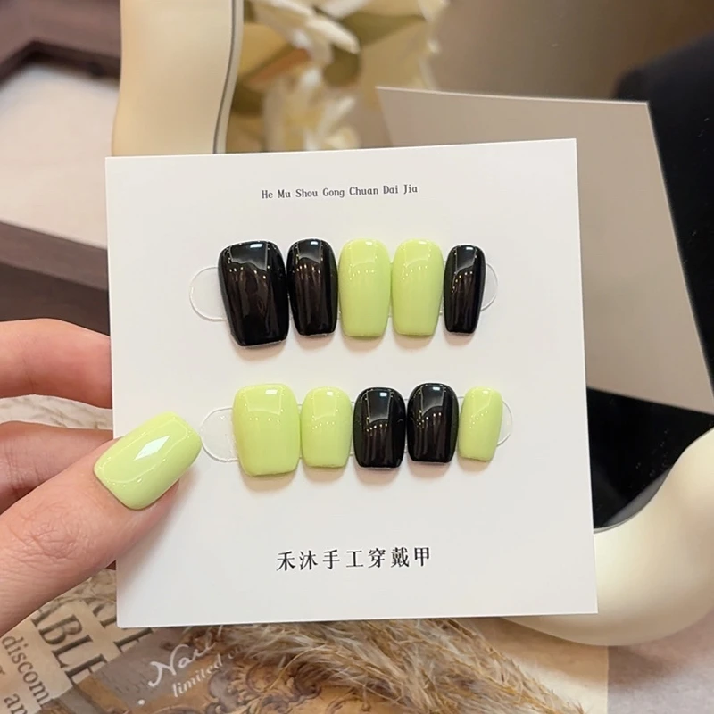 【牛油果】—禾沐手工穿戴甲
