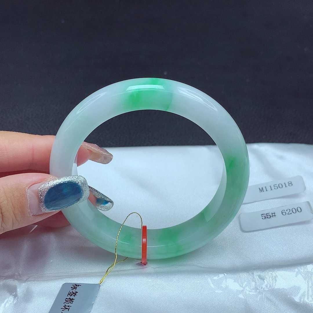 未镶嵌手镯翡翠56圈018