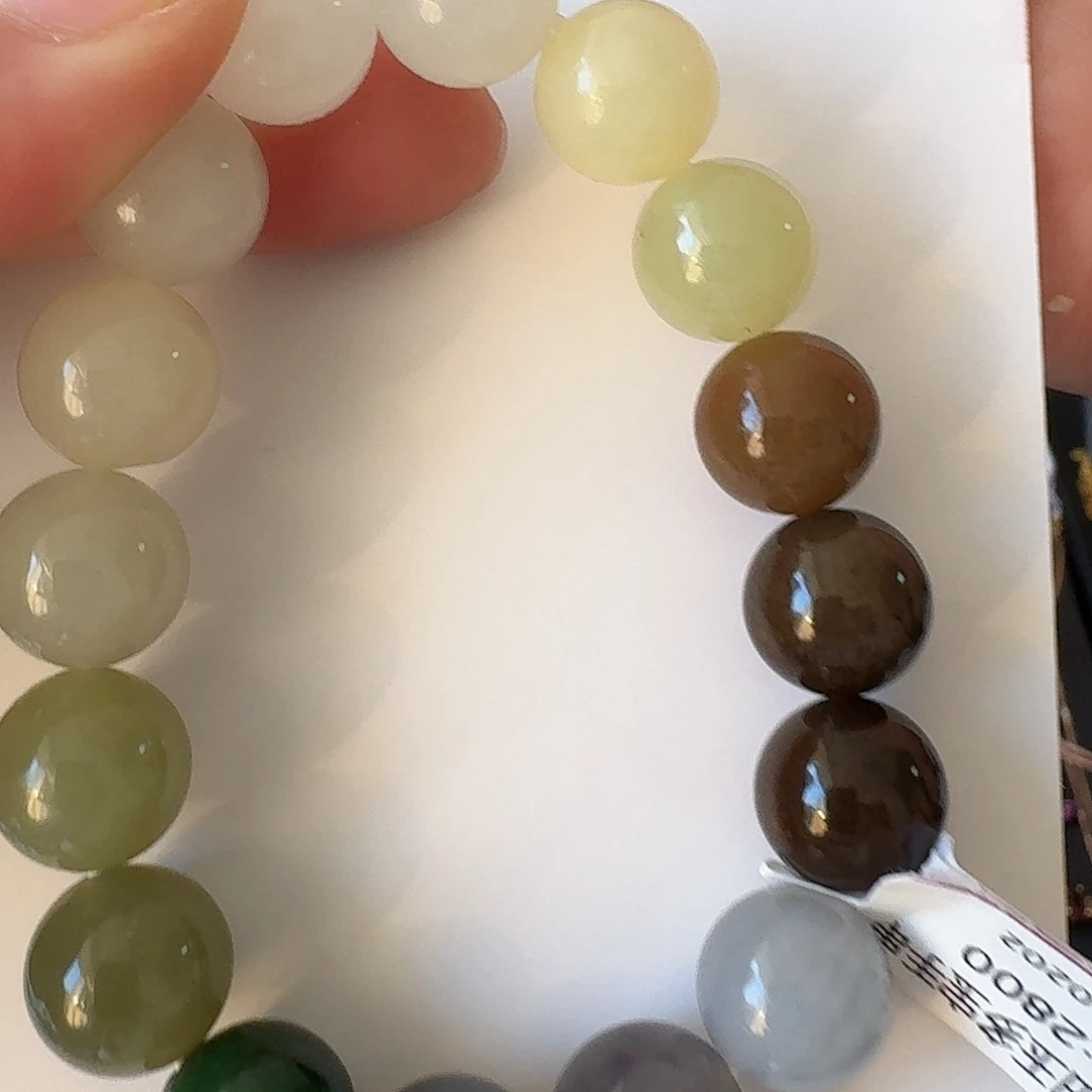 和田玉W手串未镶嵌