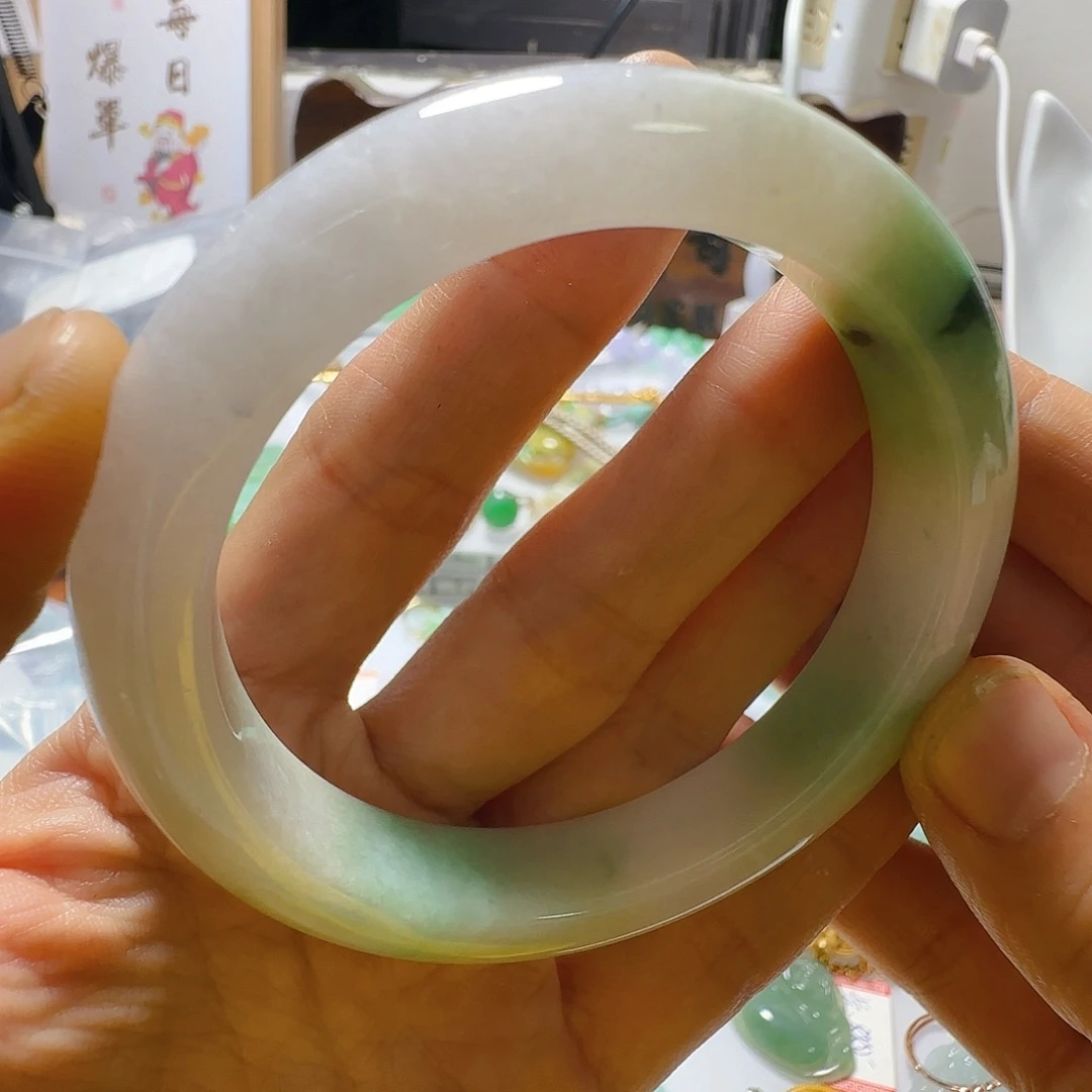 翡翠未镶嵌手镯翡翠1100