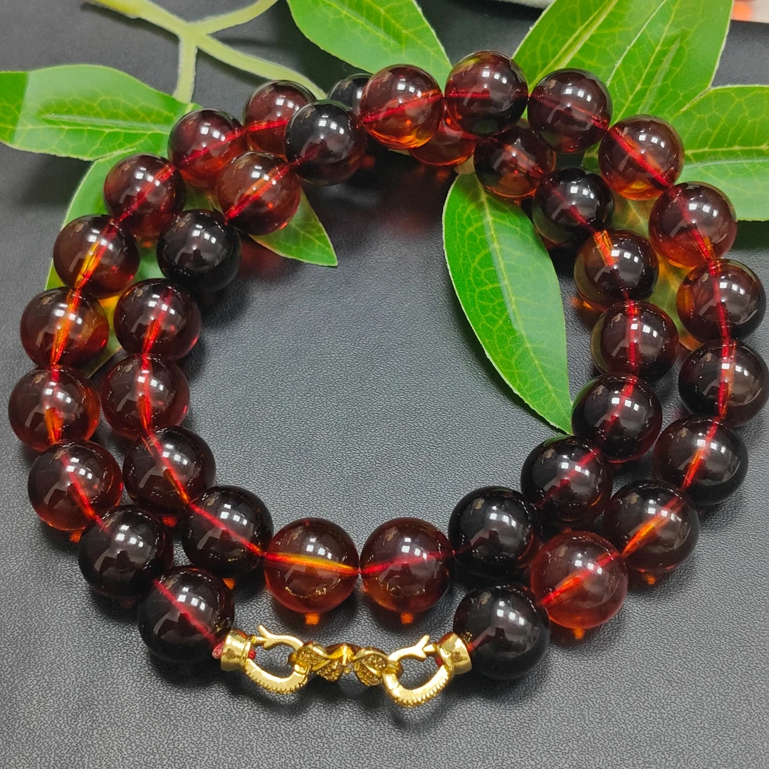 血丝魄气质百搭复古项链+手串