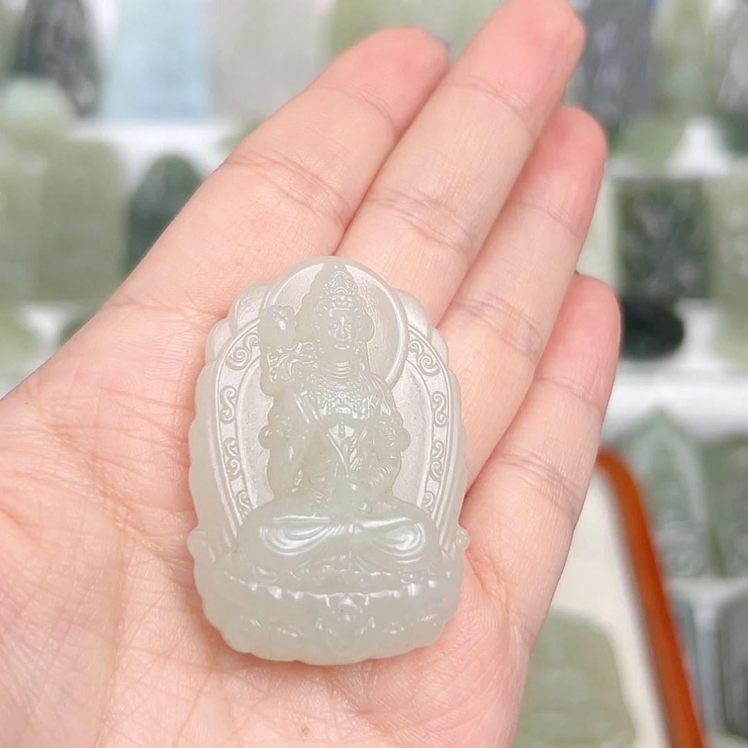 颈饰未镶嵌和田玉p****粒