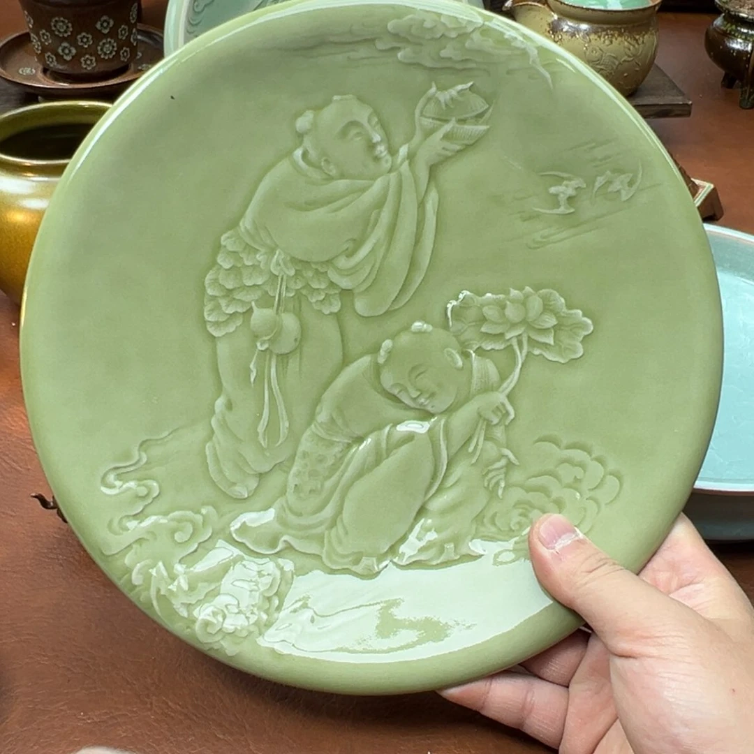 青瓷茶器青瓷茶器微瑕