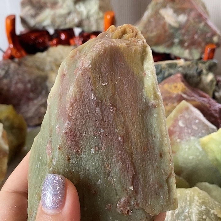 蛇纹石玉合金珠宝奇石