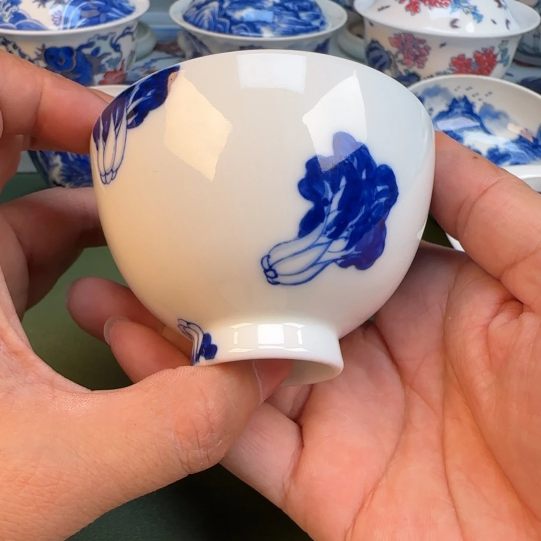 纯手工春手绘茶具61
