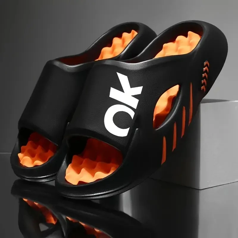 男士重度按摩拖鞋2025拖鞋防滑防臭男拖鞋男可外穿可夏天男生鞋