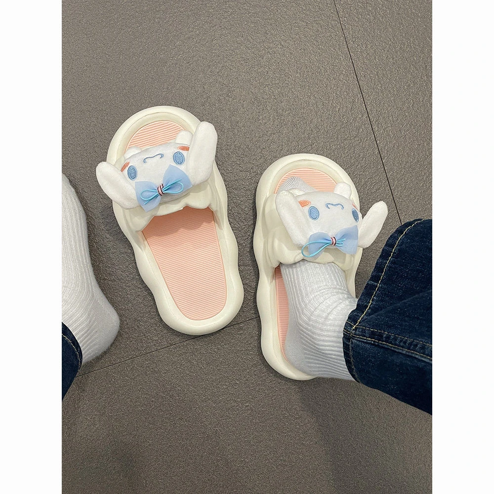 【店铺热销】可爱卡通拖鞋女2025年春季新款外穿厚底防滑懒人C1