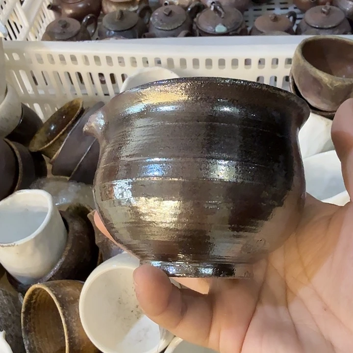 茶壶绿泥柴烧新品福利多多