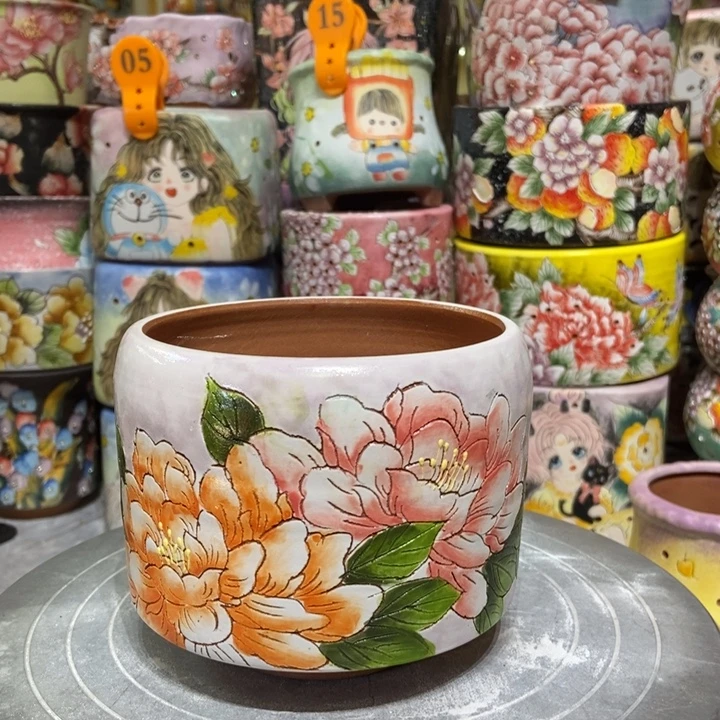 景德镇艺术手绘作品