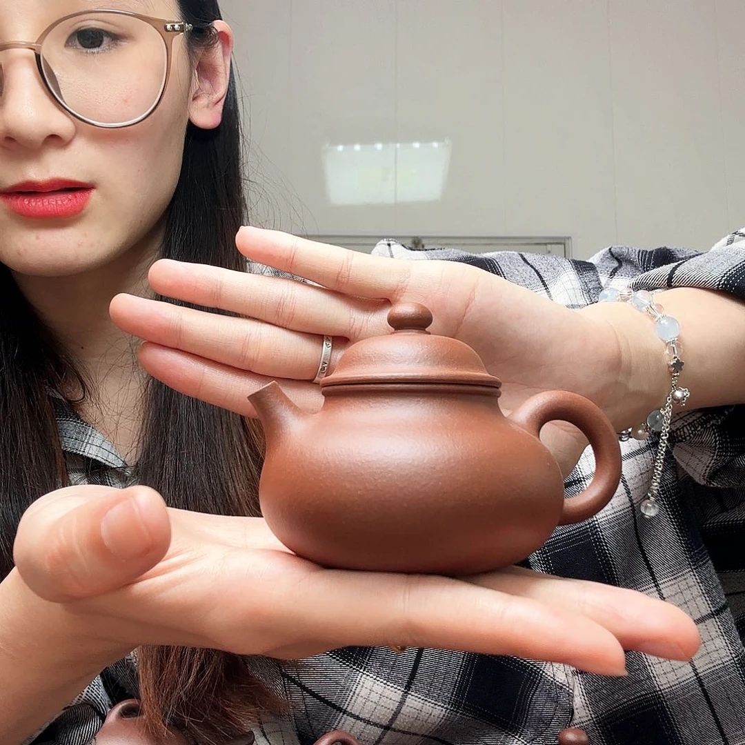 紫砂茶壶暴****容天半手工