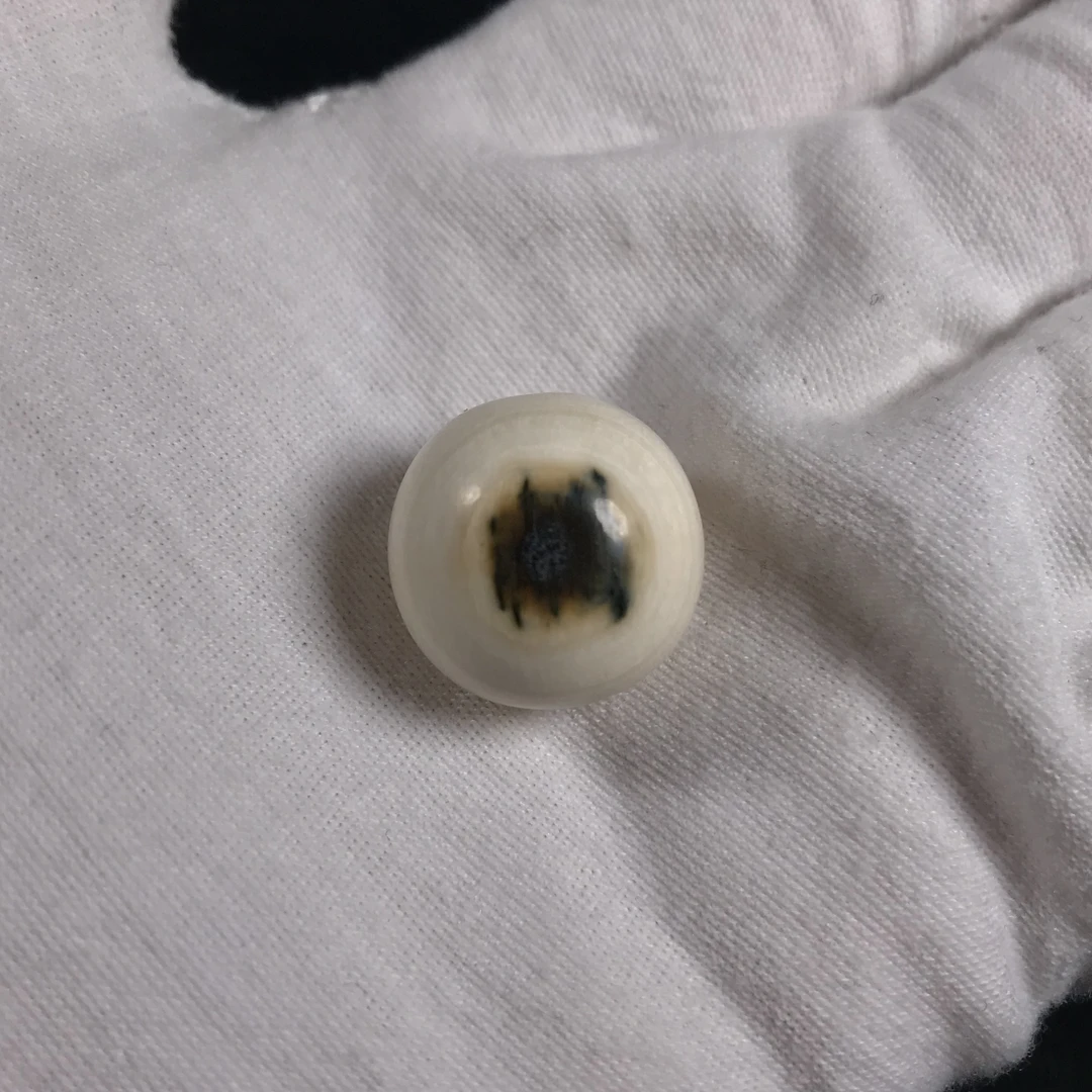 PL76 只做天然猛犸牙 圆珠约17+mm