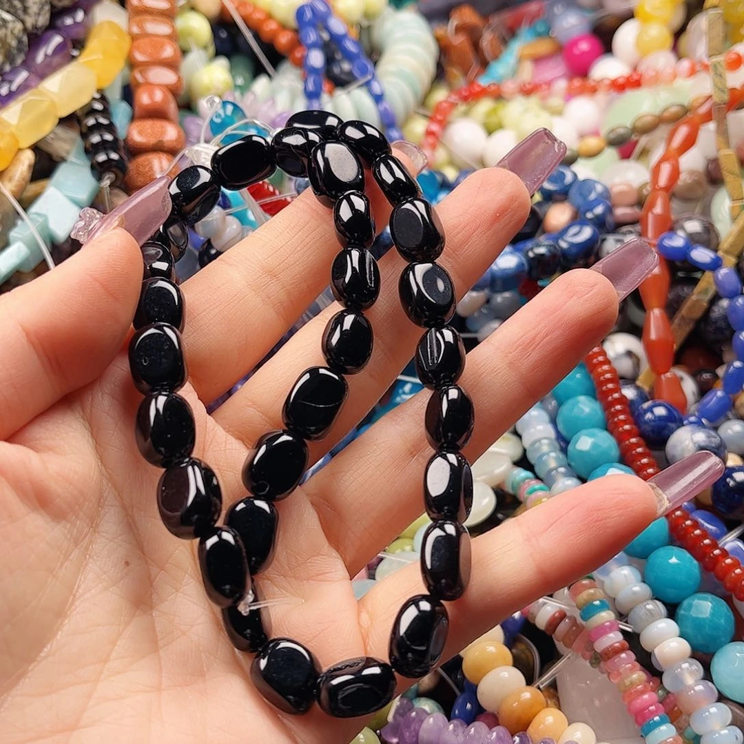 石英质玉珠宝奇石未镶嵌黑