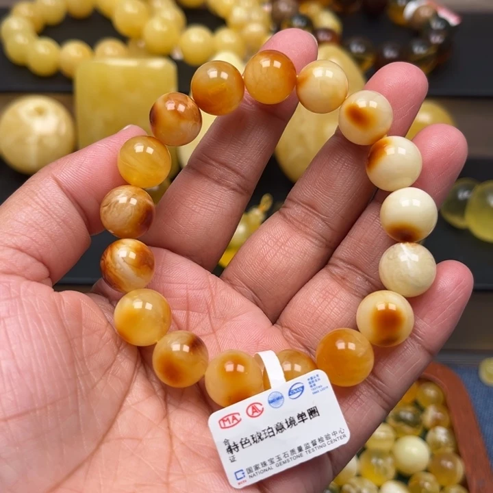 琥珀未镶嵌珠宝奇石M75号