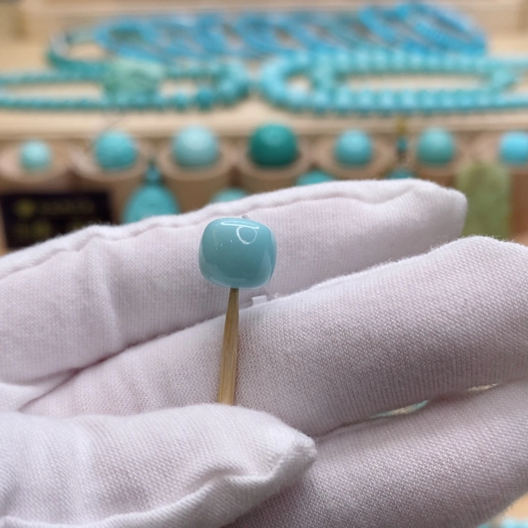 绿松石未镶嵌珠宝奇石10mm