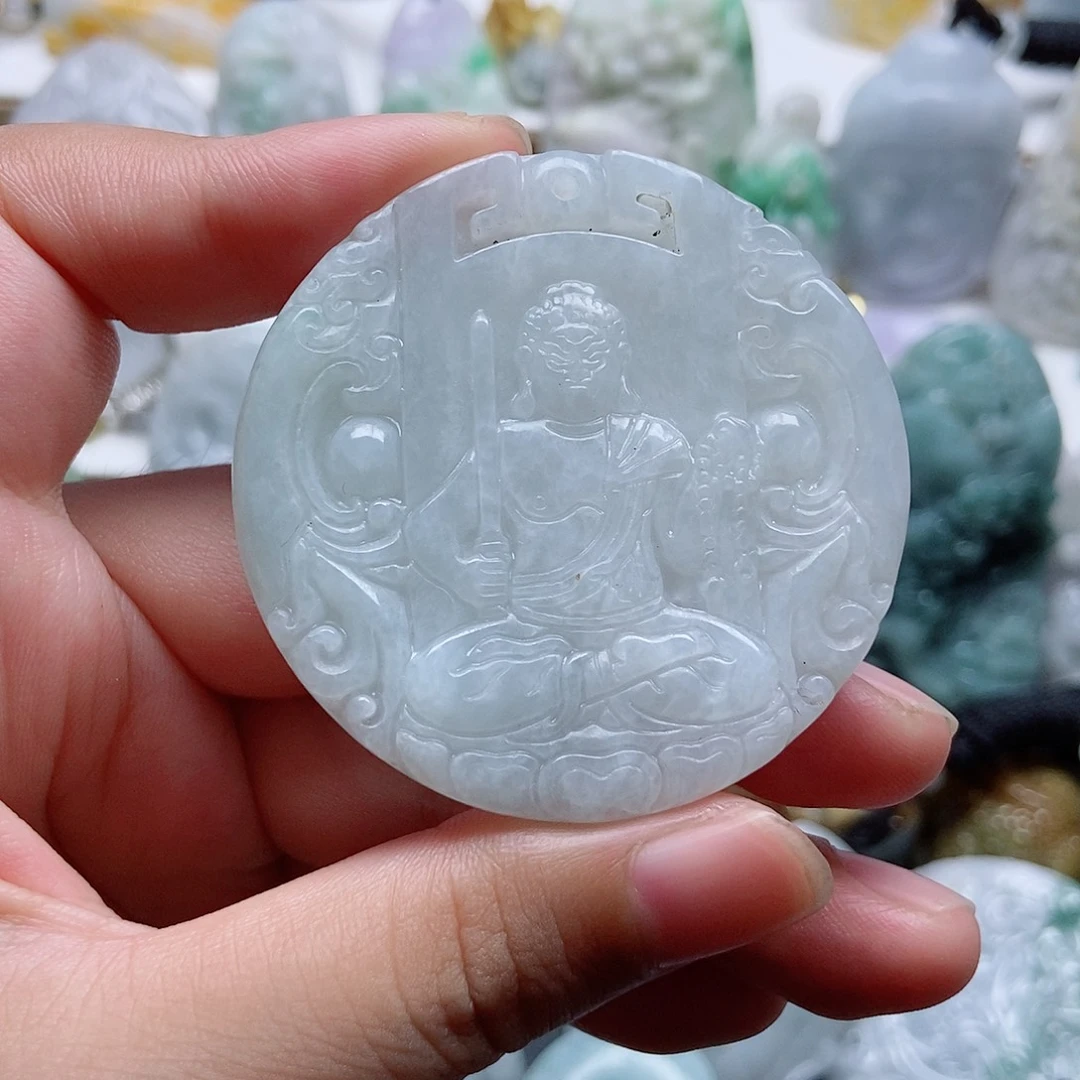 吊坠(不含链)未镶嵌翡翠1