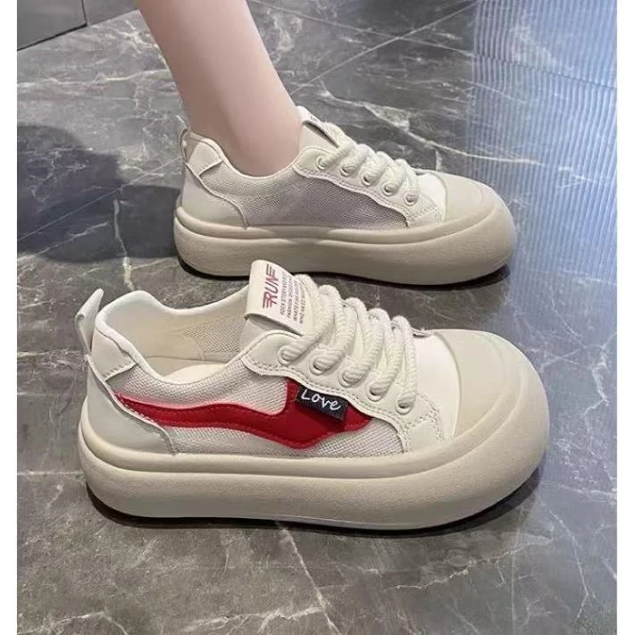 韩版新款小众白色板鞋女ins潮2025冬季新款学生百搭休闲板鞋aa-9