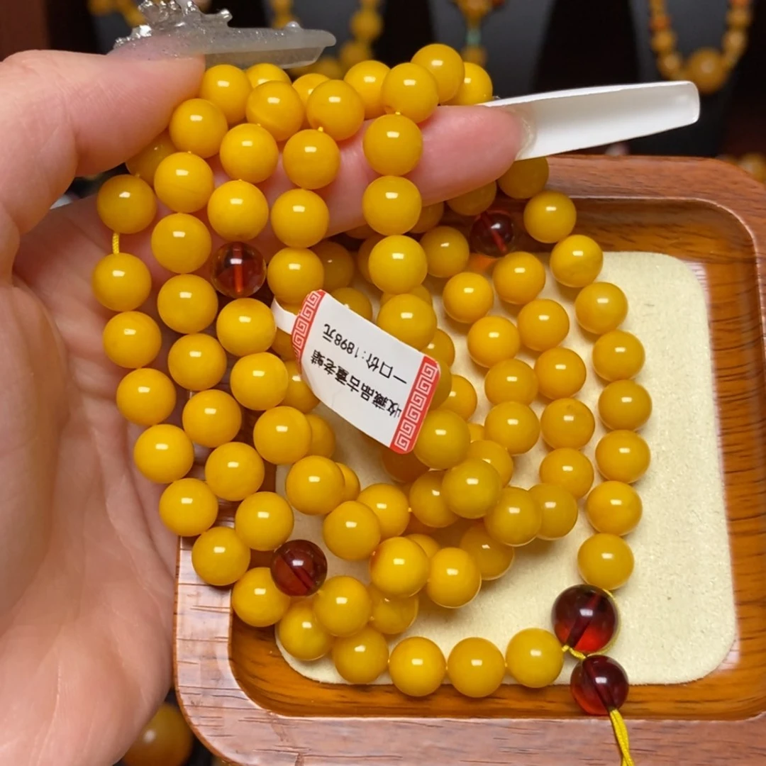 【闪购商品】蜜蜡手链未镶嵌手串