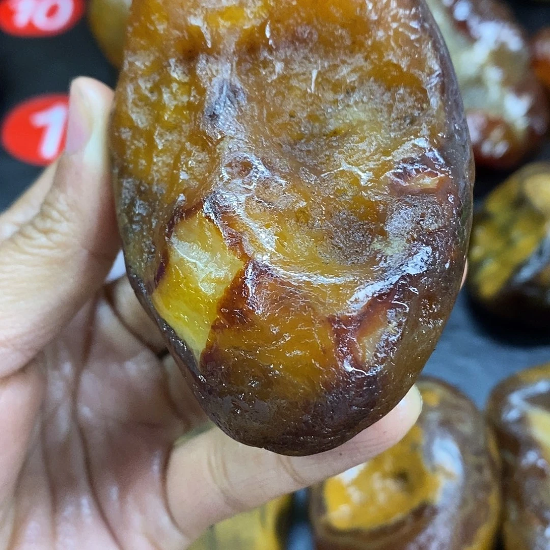 玛瑙/玉髓未镶嵌手把件