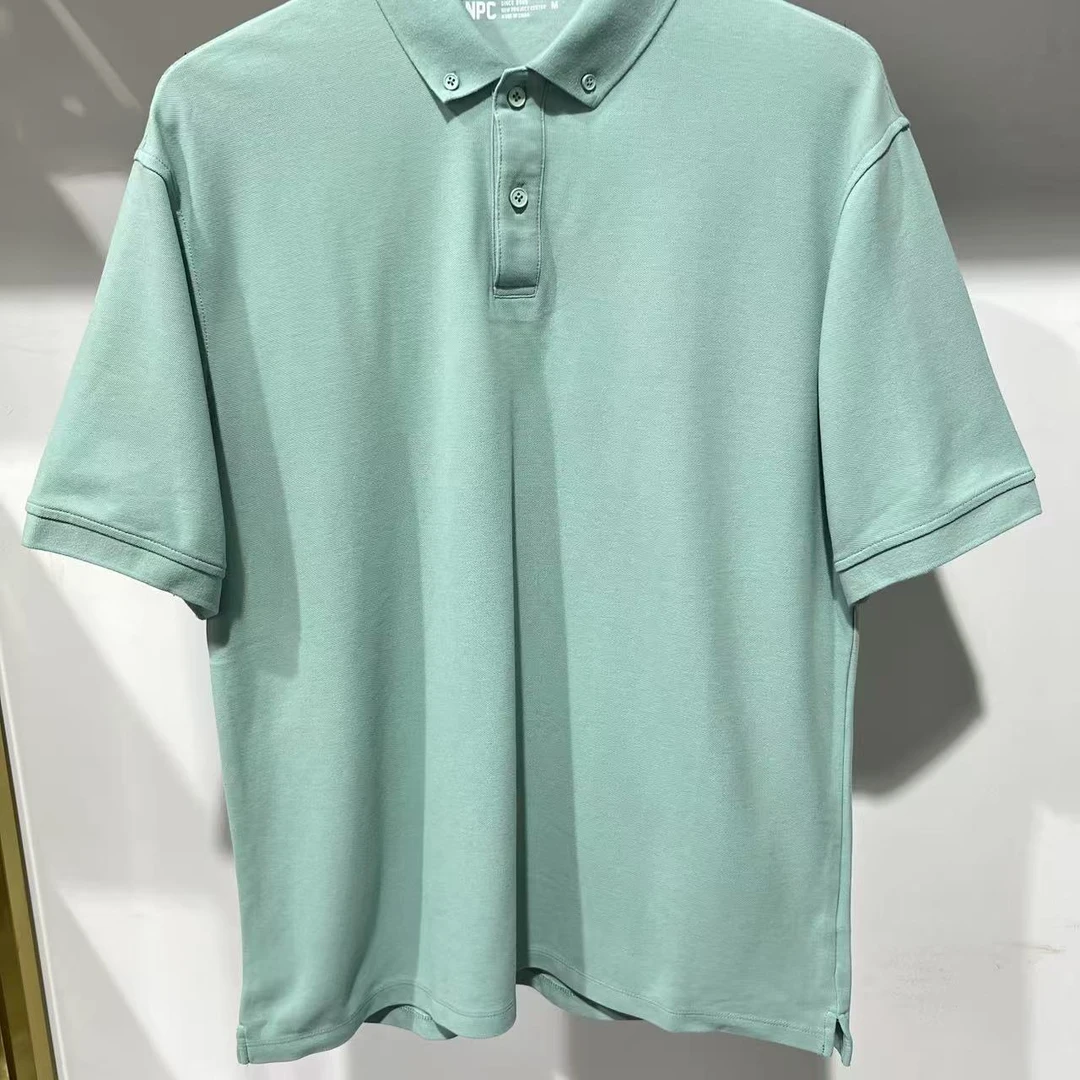 M-4【N】25新款夏季男士简约百搭休闲短袖POLOT恤 E27GN