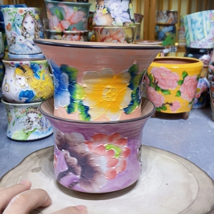 景德镇艺术手绘作品