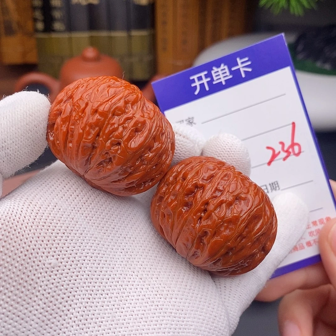 文玩核桃把件42铁锤236