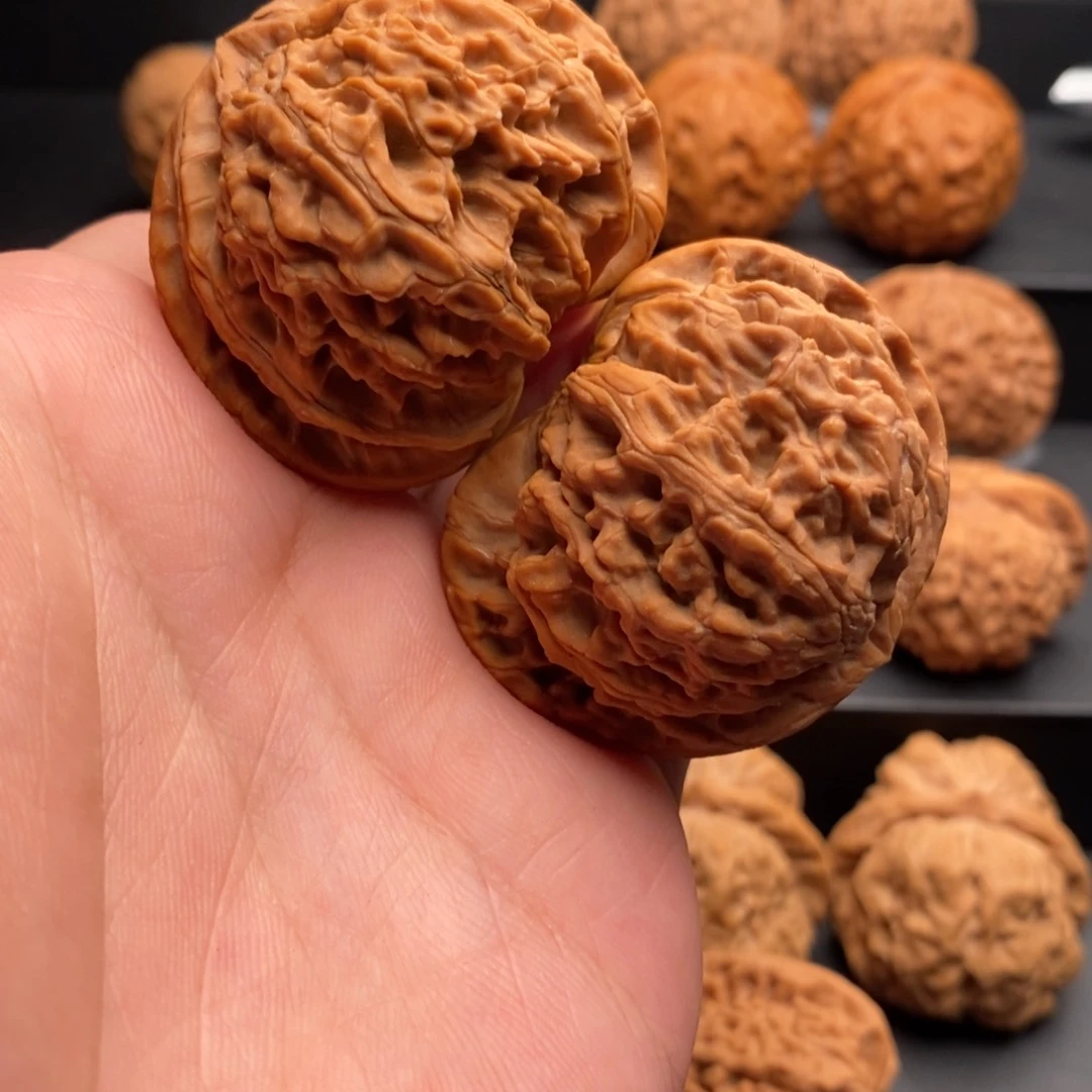 吊坠文玩核桃47玉华宫粗筋王