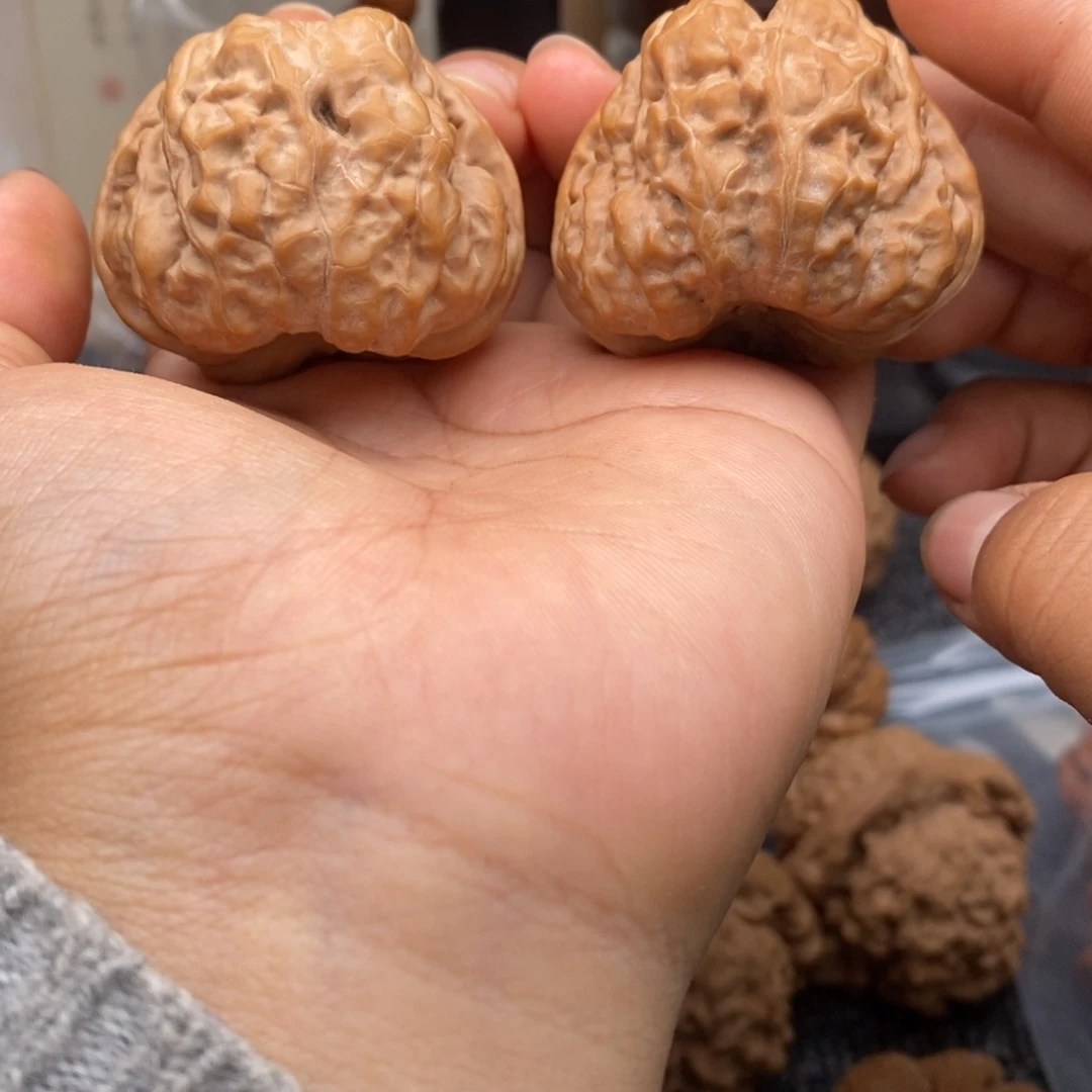 文玩核桃把件43蛤蟆头