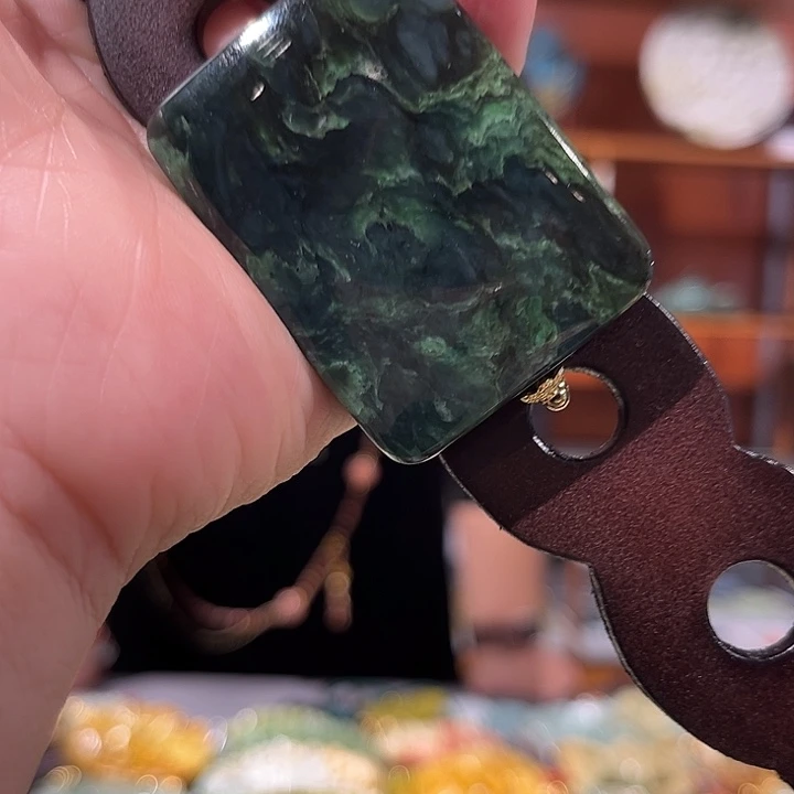 未镶嵌岫玉毛衣链