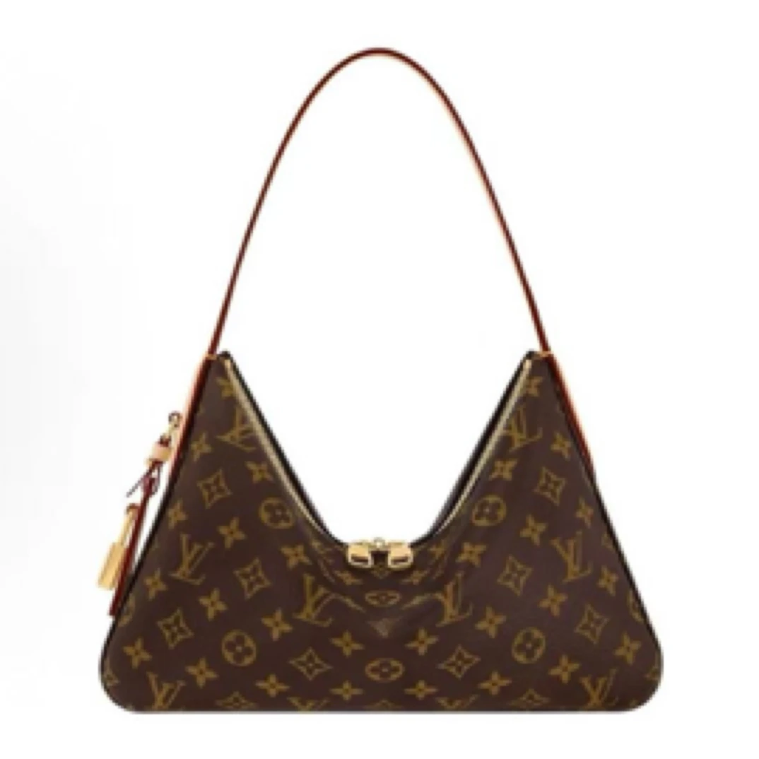 99新 LouisVuitton/路易威登 Slouchy 新款 芯片款 /JW3666